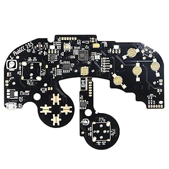 ELECROW PhobGCC v2.0.5 Gamecube Controller Motherboard with Hall Effect Joystick, Built-In NTSC Output, 7 Trigger Modes, Customizable Controls & Rumble for Modders and Pro Players Black