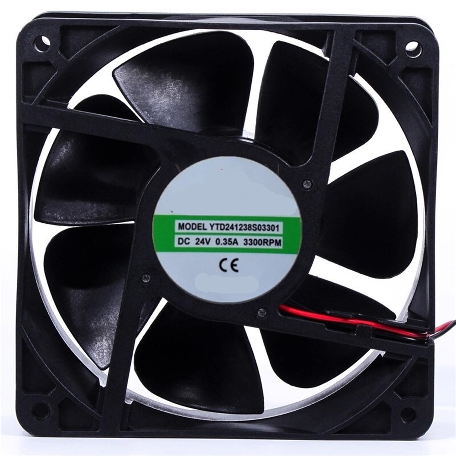 PEQYUACTE Cooler Fan YTD241238S03202 0.30A YTD241238S03301 0.35A YTD241238S02600 0.20A 24V fan 12038 12CM 120 * 120 * 38MM