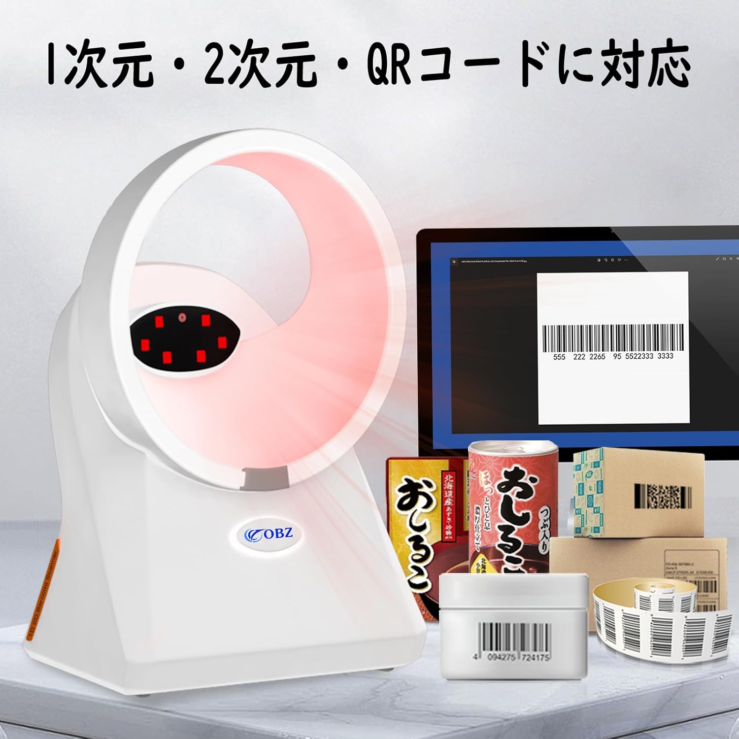 OBZ Desktop Scanner 88 Instruction Manual