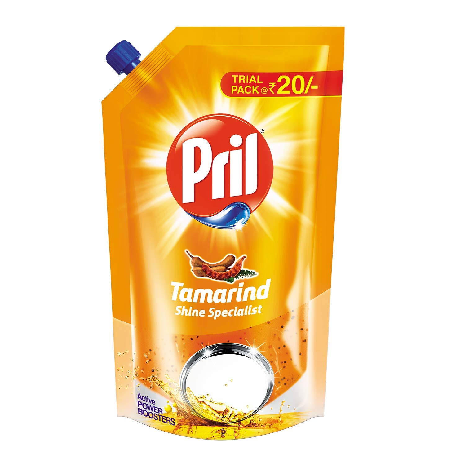 Pril Tamarind Dishwash Liquid Pouch 110ml Amazon.in Health
