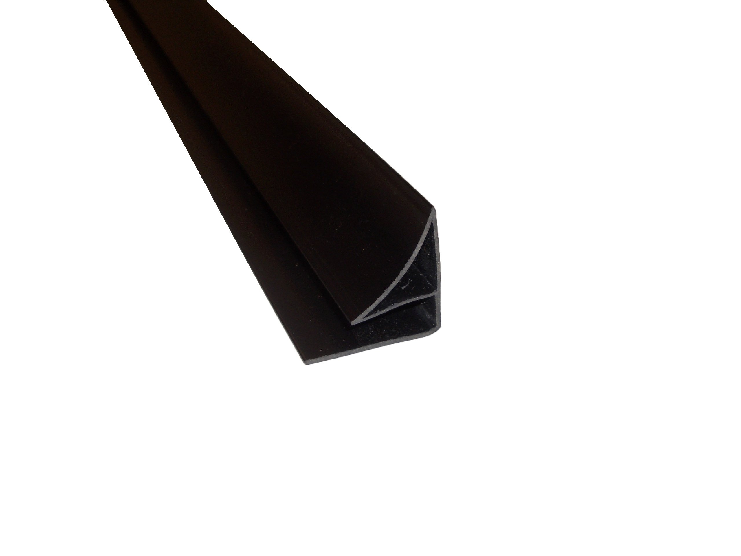 Buy Black Panel Trim Perfect for Bathroom Kitchen Shower Wall PVC