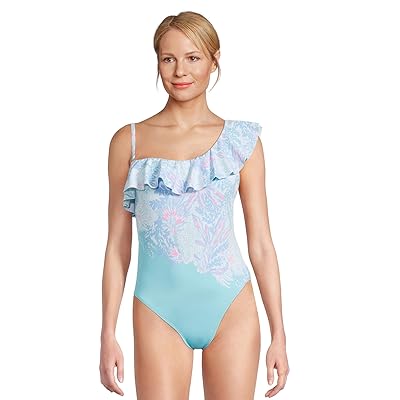Lilly Pulitzer Caelum Ruffle One Piece Women