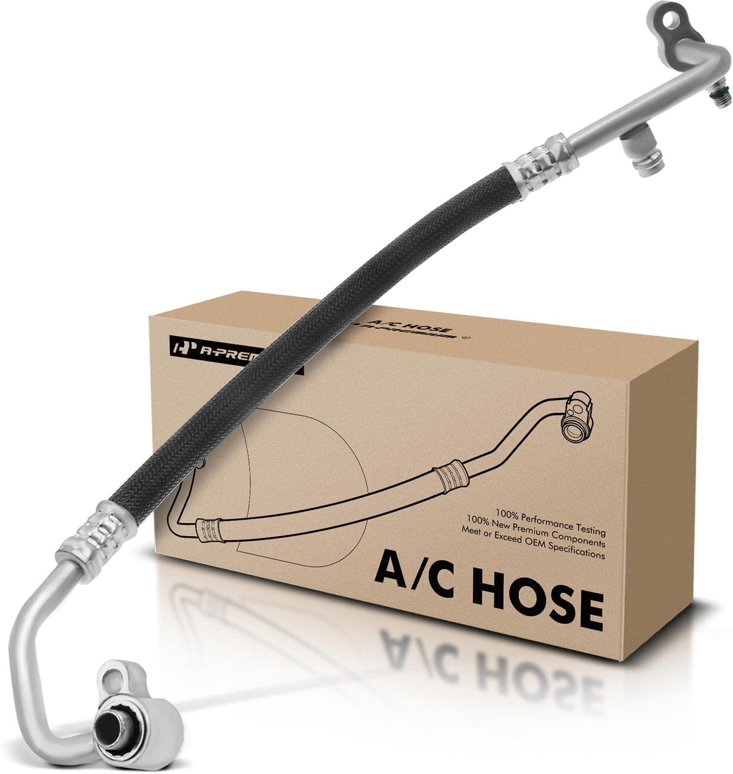 UAC A/C REFRIGERANT DISCHARGE HOSE - HA-112456C - View #6