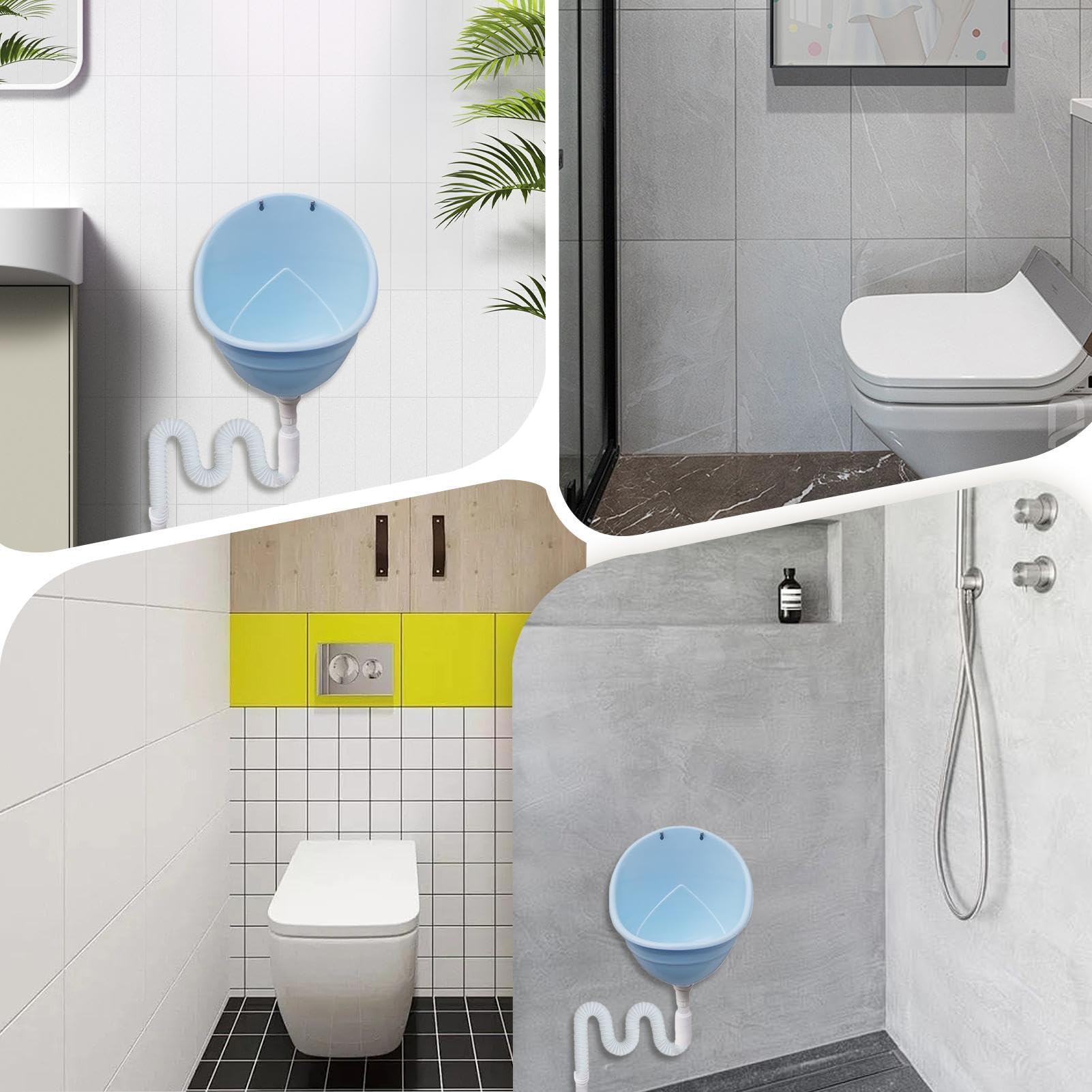 Urinoir sans eau, urinoir sans eau pour homme, portable pour | homme, toilettes d'extérieur inverseur, support mural portable pour arrière-cour