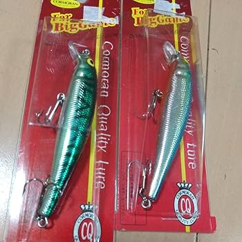 Amazon.co.jp: 交渉OK ルアーセット③/10点/コーモラン/ミノー