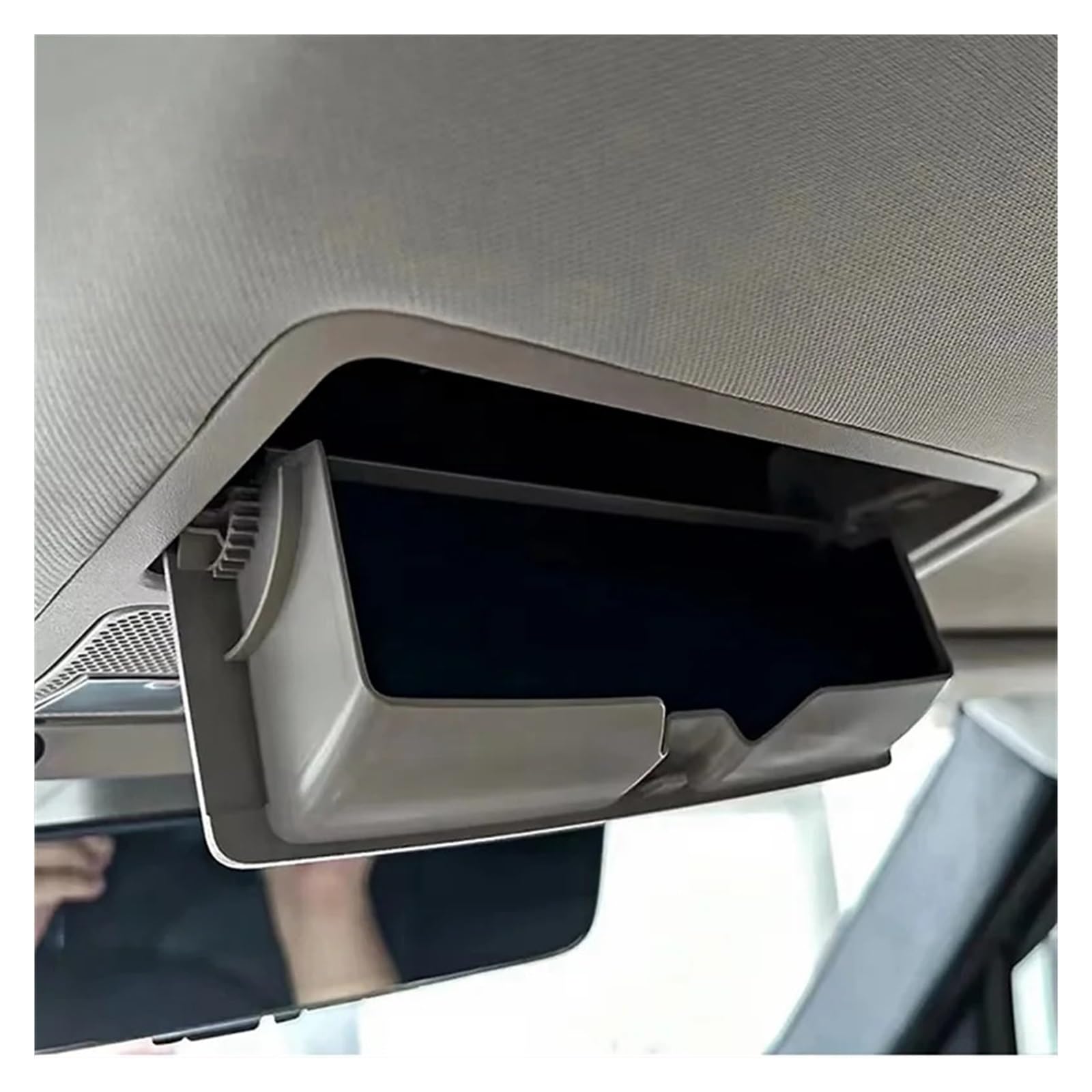 Porta Occhiali per Auto per Land per Rover per Defender 90/110/130 2020-2025 per Auto Saldamente Custodia per Occhiali Scatola Immagazzinaggio Supporto