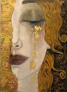 Comprar Gustav Klimt - Rompecabezas de madera de 1000 piezas para adultos y niños, lágrimas doradas