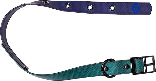 Miniatura 2 de Good Trouble Pets Everyday - Collar para perro, collar de nailon impermeable para mascotas con revestimiento de PVC, collar para perros