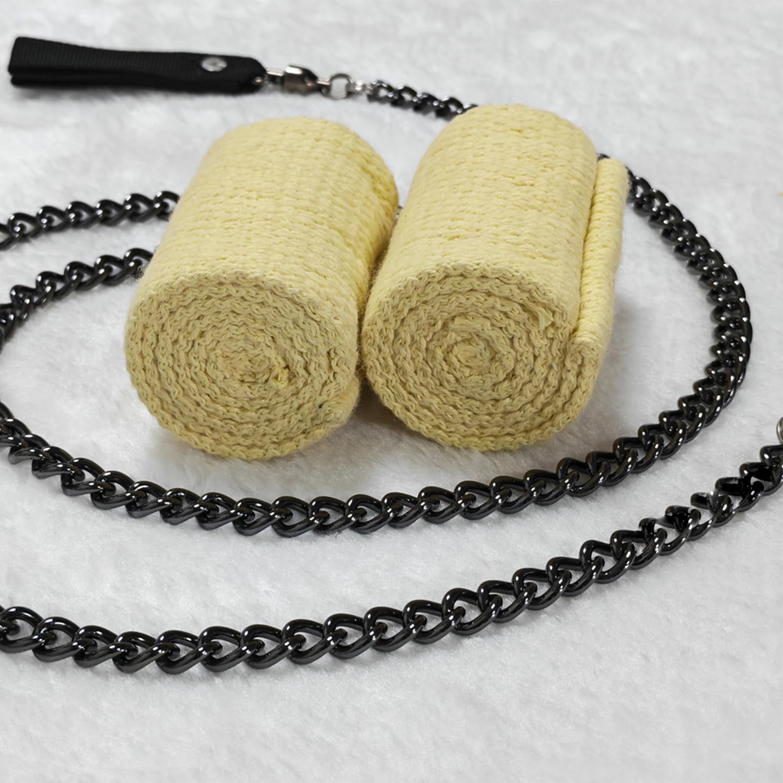 Flow Art - Set di 2 supporti per giocoleria in puro kevlar medio, 75 mm, lunghezza 61 cm