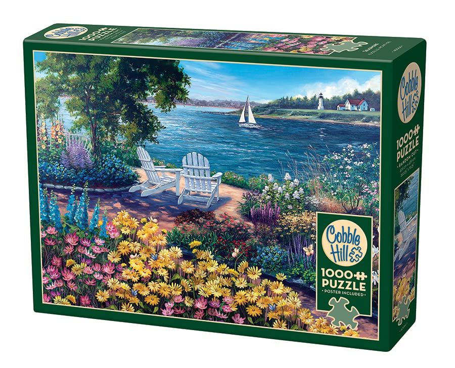Cobble Hill 1000 Piece Puzzle Seashore-Sample Poster Included, 8.25" x 11.25" x 2.0" - Image 4