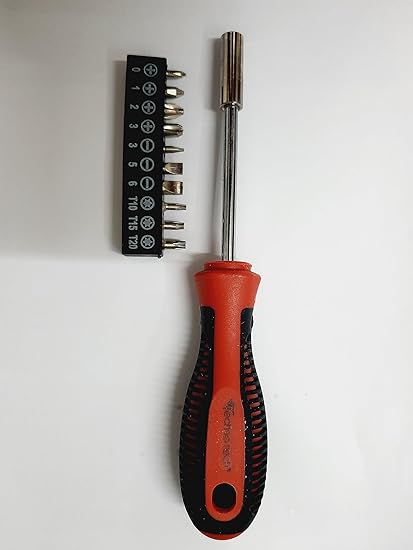 Technotech 11in1 Screwdriver Tool Set, Magnetic mobile, laptop, watch repairing kit & Combination Screwdriver Set