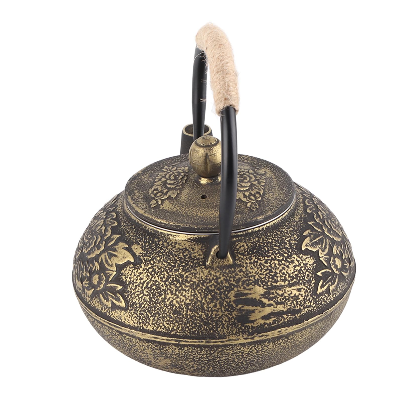 Tetera Japonesa De Hierro Fundido, Tetera China Con Infusor De Acero Inoxidable, Teteras Para Estufa, Tetera De Tetsubin, Tetera Japonesa De Tetsubin Para Té De Hojas Sueltas, 900 Ml