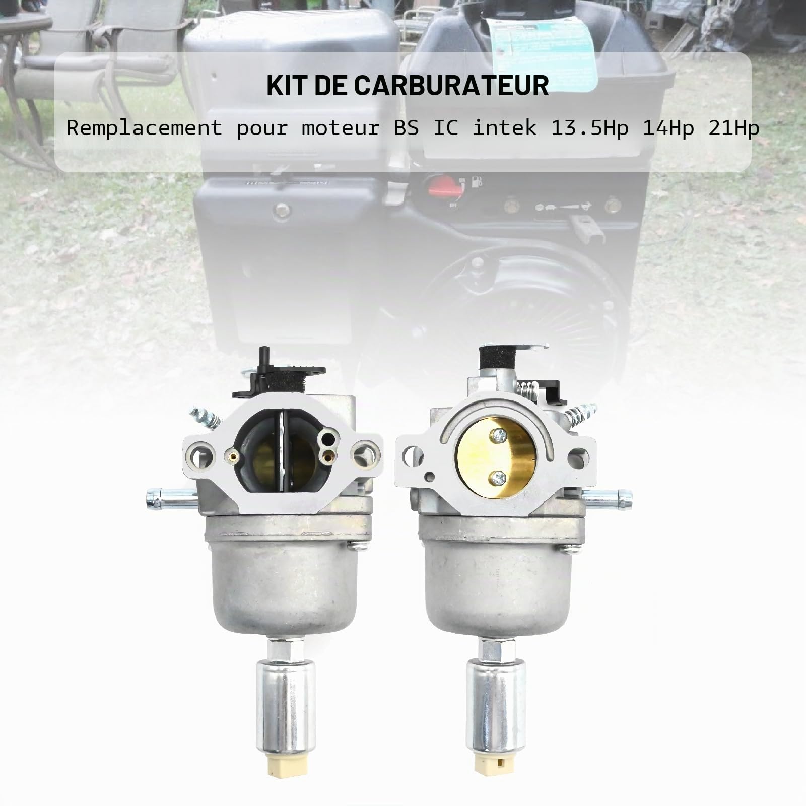 Kit de carburateur EATAKWARD 595210, remplacement pour Nikki 695115 696353 697203 794459 795373 795374 795873 796178 799727 13,5 CV 14 CV 15 CV 16 CV 17 CV 17,5 CV 18 CV 20 CV 21 CV