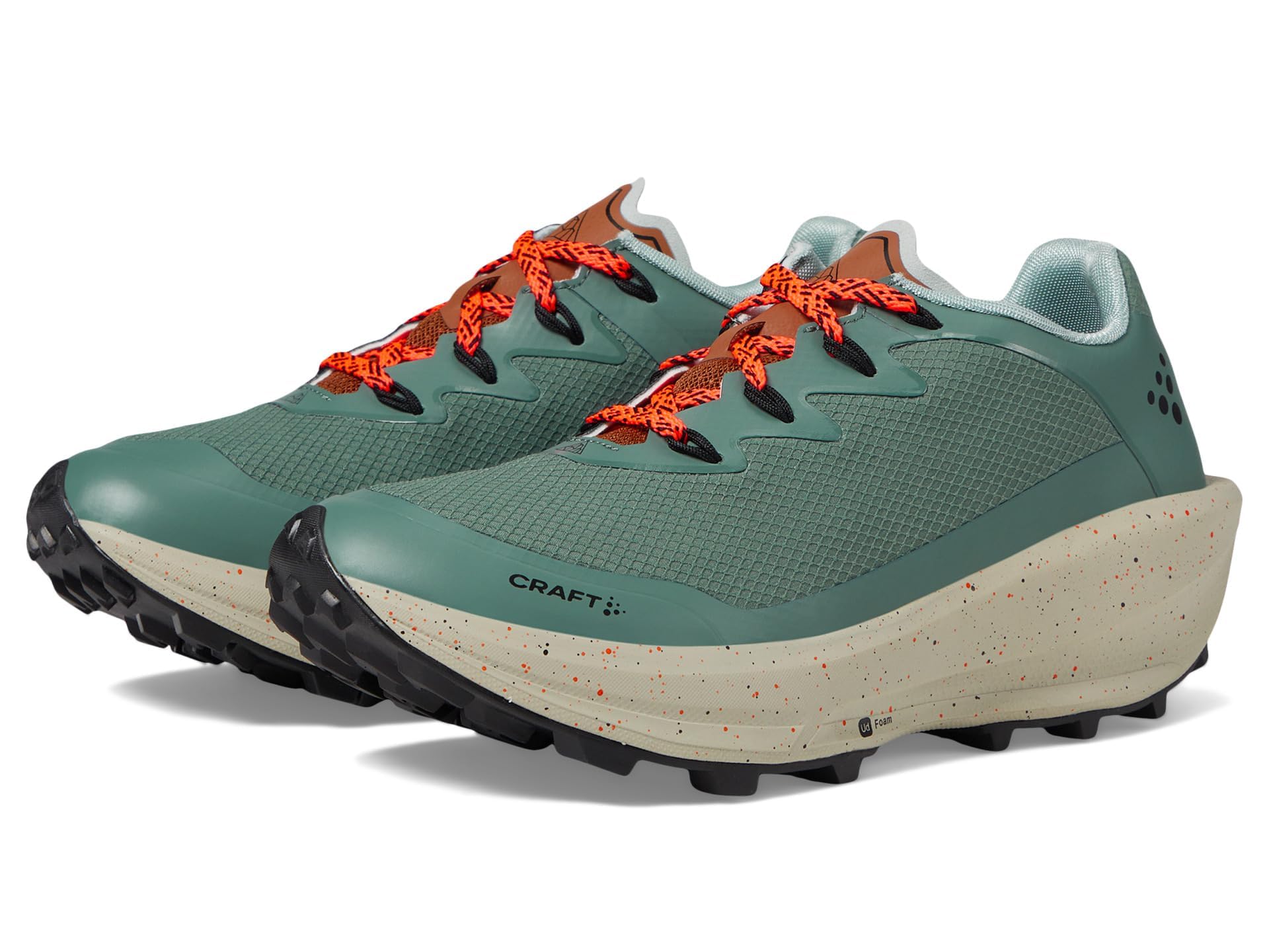 Craft Women's Ultra Trail 2 Sneaker, Thyme-Roots, 7