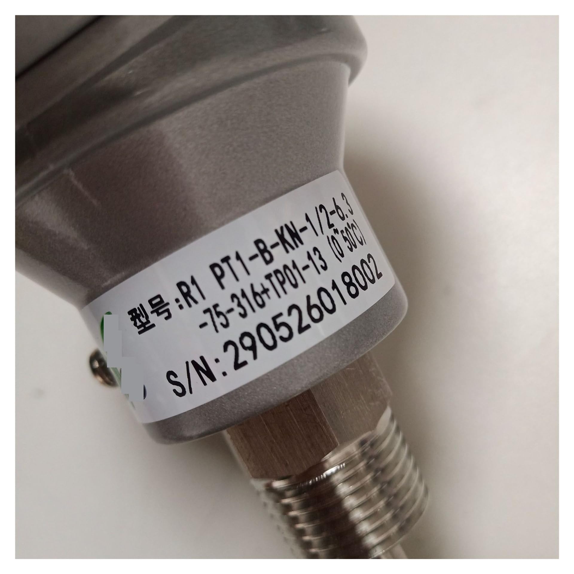 Lunghezza tubo sensore di temperatura 75MM con trasmettitore di temperatura 4-20MA