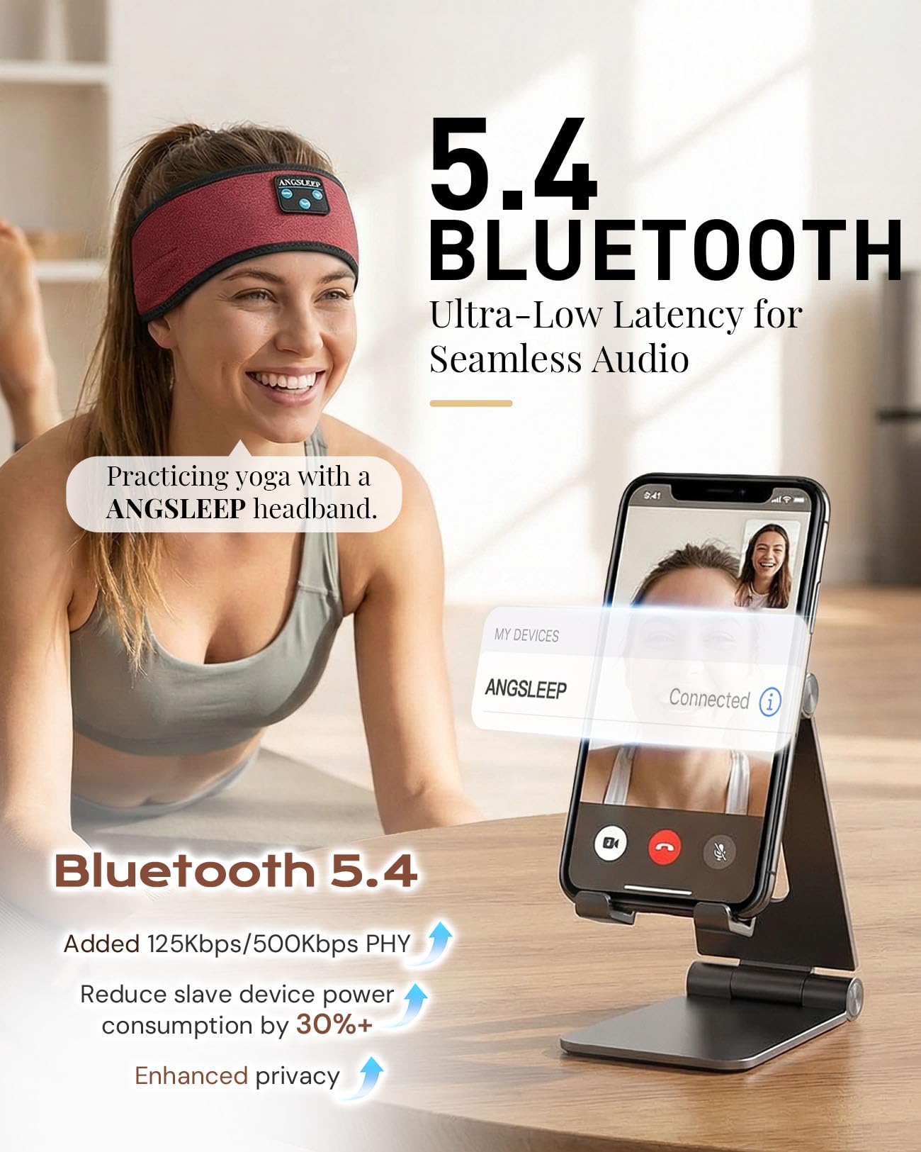 Auriculares para dormir, compatibles con Palyback inalámbrico y con cable, auriculares Bluetooth con altavoces estéreo HD ultrafinos, buena transpirabilidad, perfectos para dormir, entrenamiento,