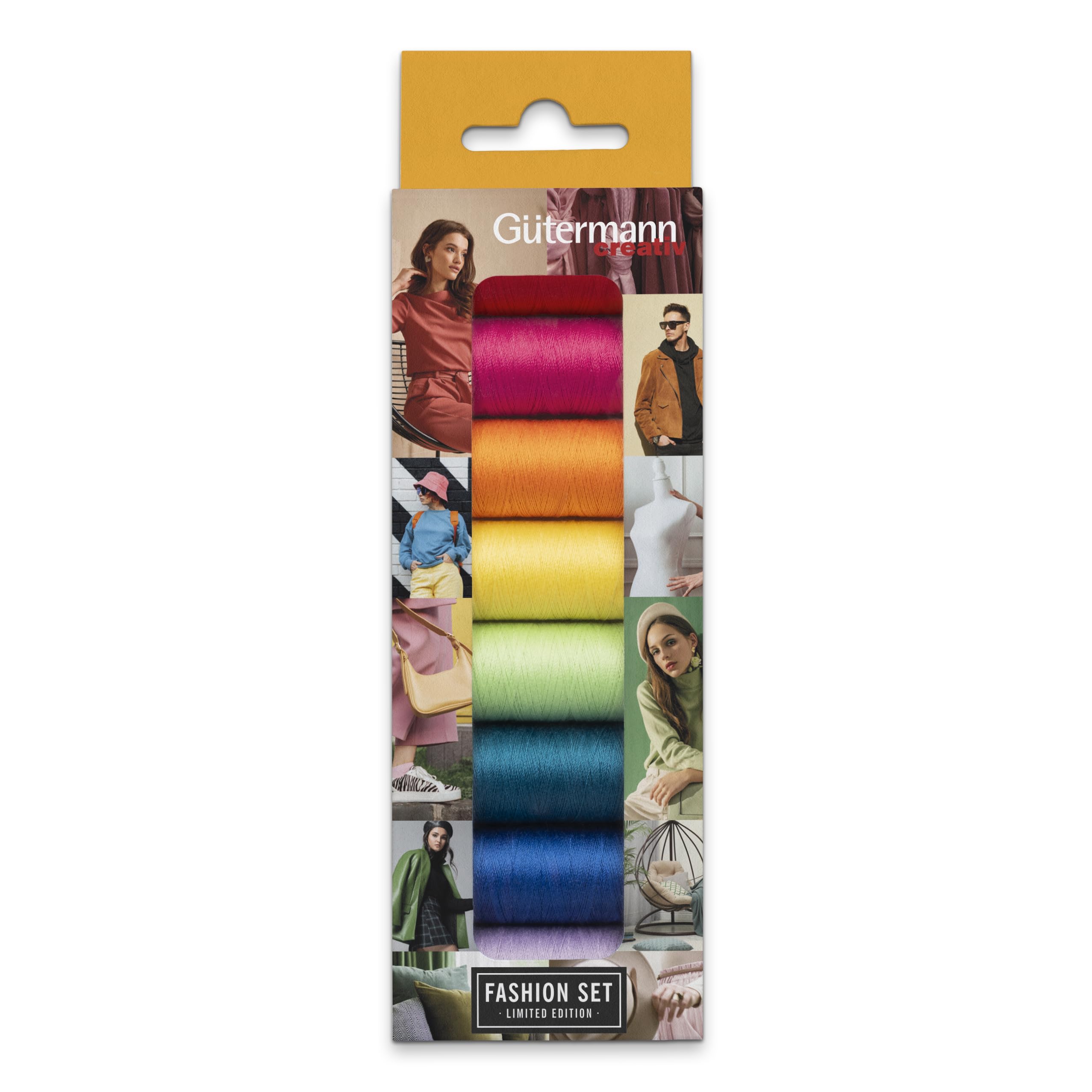 Gütermann Kit de couture tendance fil à coudre machine boîte de rangement mercerie