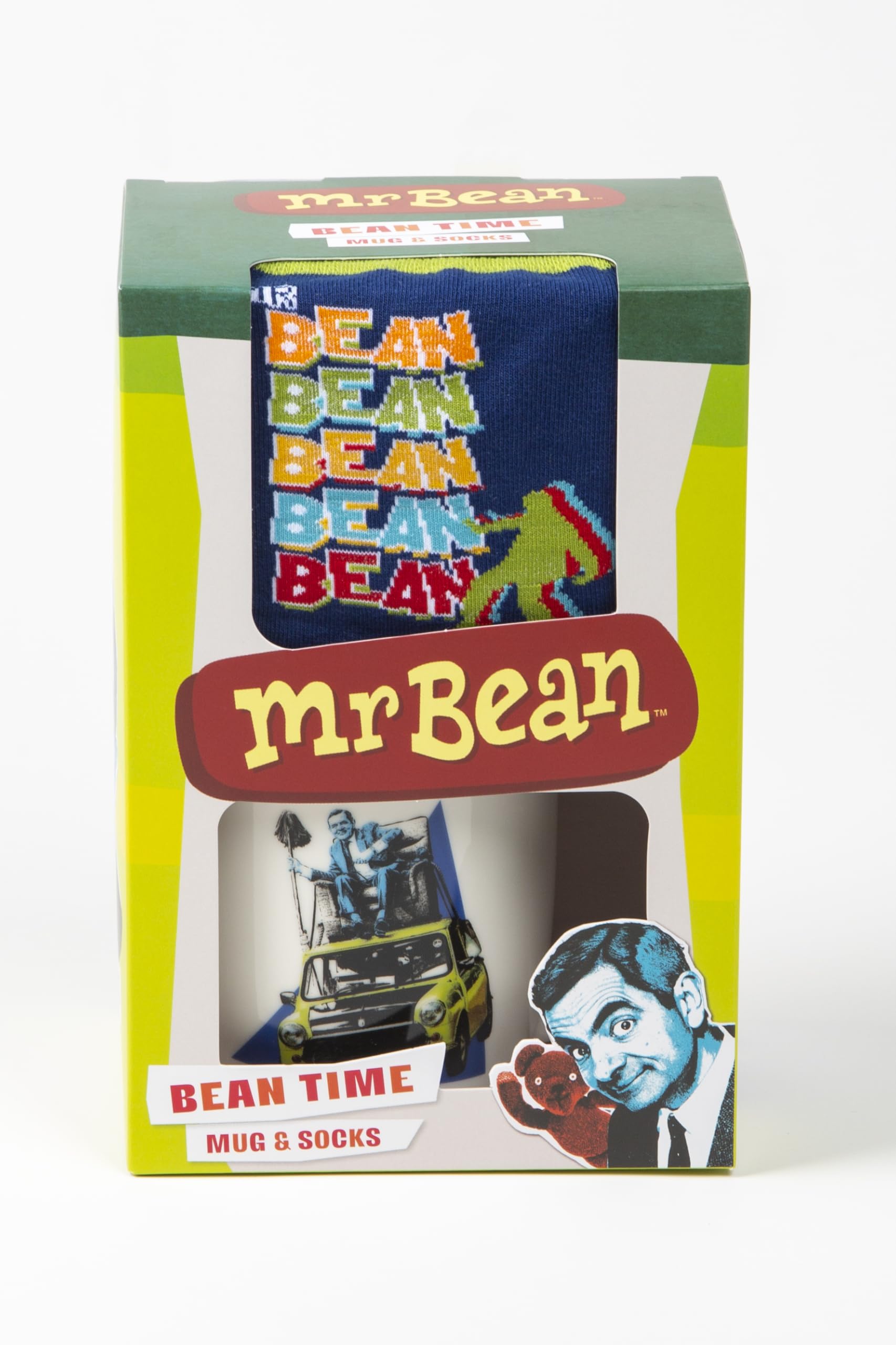 Mr Bean Mug & Socks Set