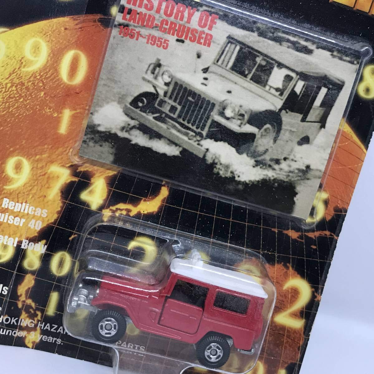 【非売品】トミカ HISTORY OF LAND-CRUISER40 ミニカー Amazon | マ8 レア トミカ ミニカー 蘇える 歴代のランドクルーザー 40
