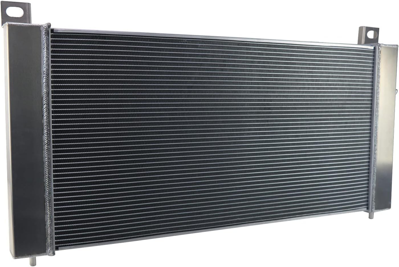 CU2370 Aluminum Radiator for 1999-2014 Gmc Sierra 1500 2500 3500 Yukon Radiador for 2000-2013 Chevy Silverado 1500 Tahoe Avalanche for 2002-2014 Cadillac Escalade ESV/Hummer 3 Row Radiators