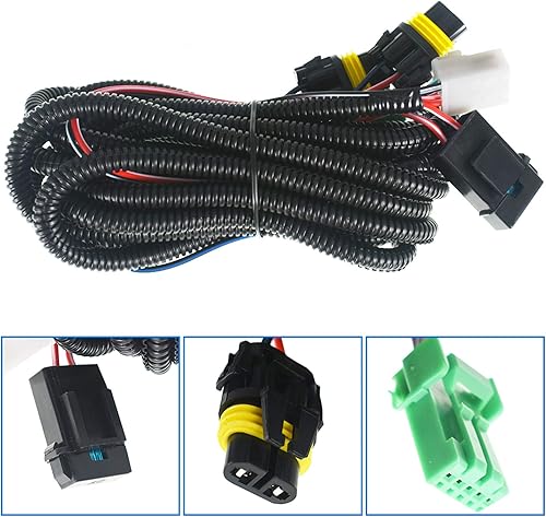 Miniatura 6 de munirater Conjunto de lámpara antiniebla de repuesto para el lado del pasajero y del conductor para Honda Civic CoupeSedan 2019 2020 con bombillas