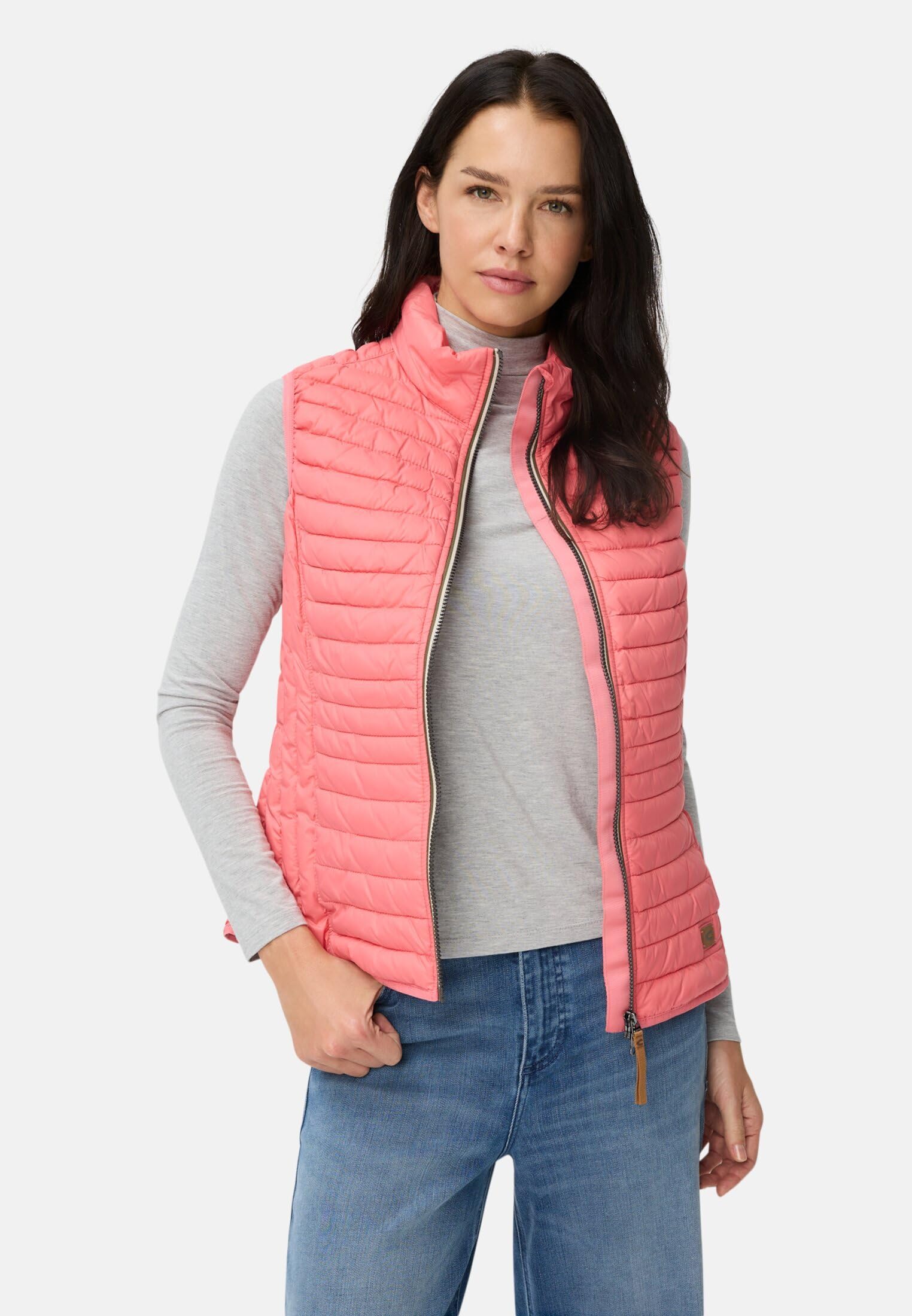 camel active Damen Steppweste mit reflektierenden Details