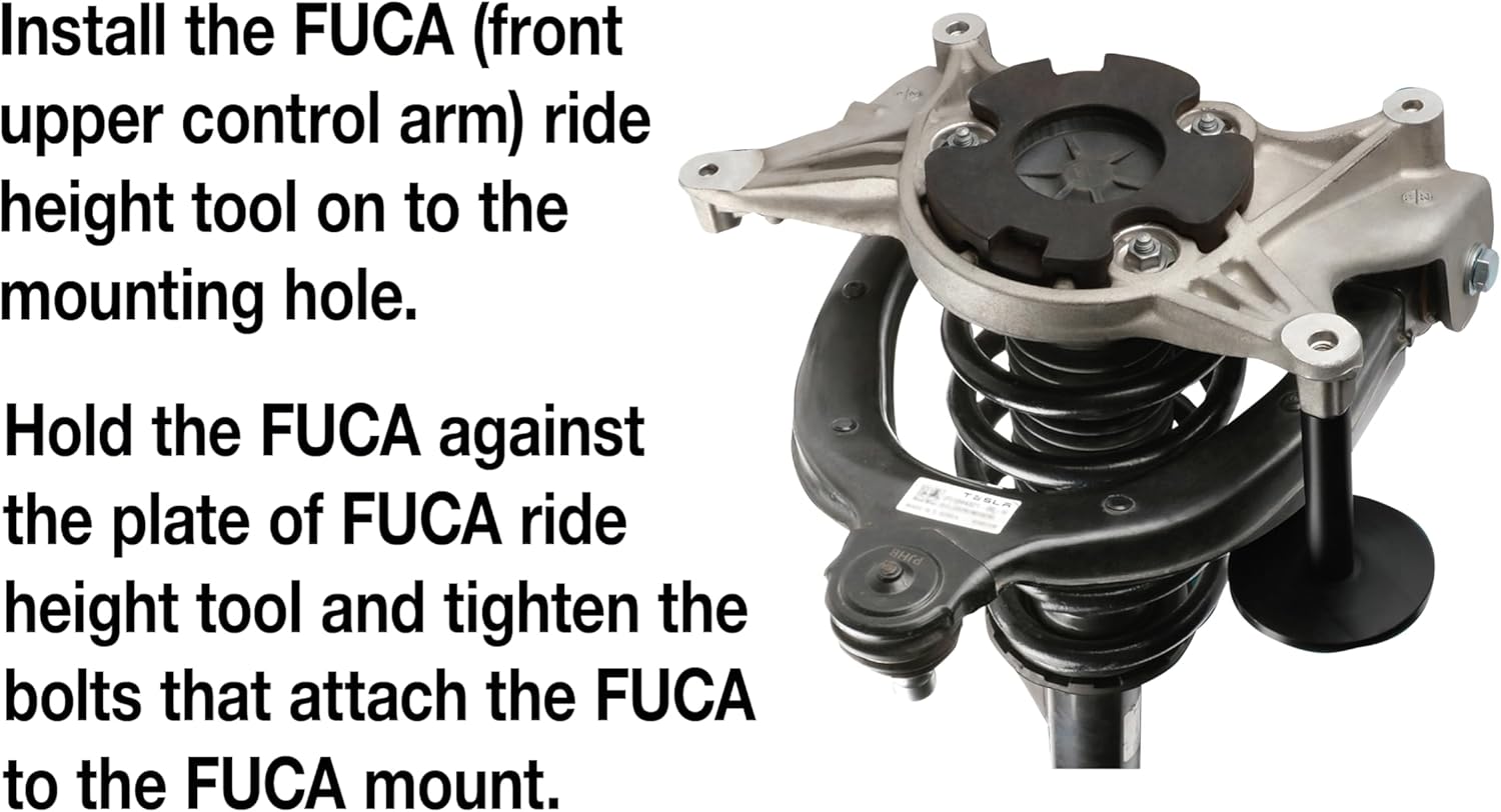 Installation of Laser 8849 gauge on Tesla Model 3 or Y suspension