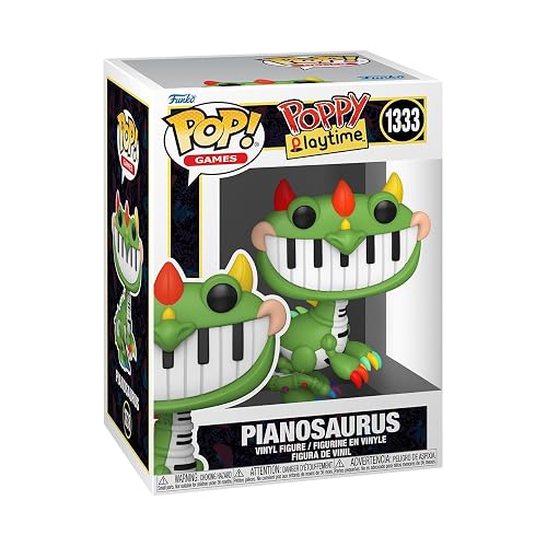 Funko Pop! Games: Poppy Playtime - Pianasaurus- Figura in Vinile da Collezione - Idea Regalo - Merchandising Ufficiale - Giocattoli per Bambini e Adulti - Video Games Fans