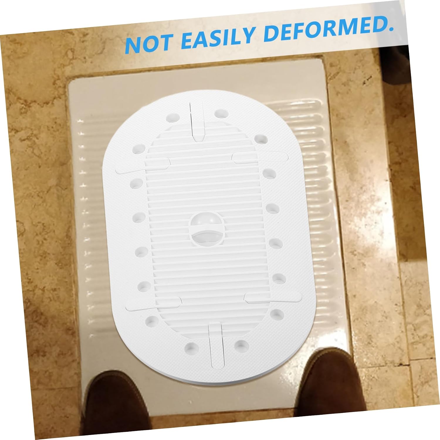 Squatting Toilet Cover Washable Squatting Pit Deodorizer Sealed Toilet Lid