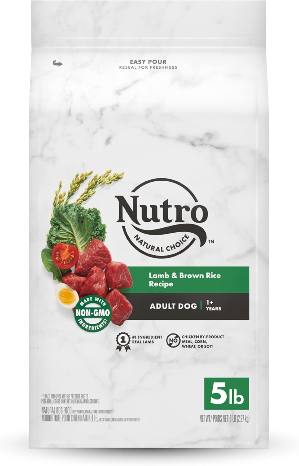 Nutro Natural Choice Lamb & Rice Recipe Healthy Skin Coat Adult Dog