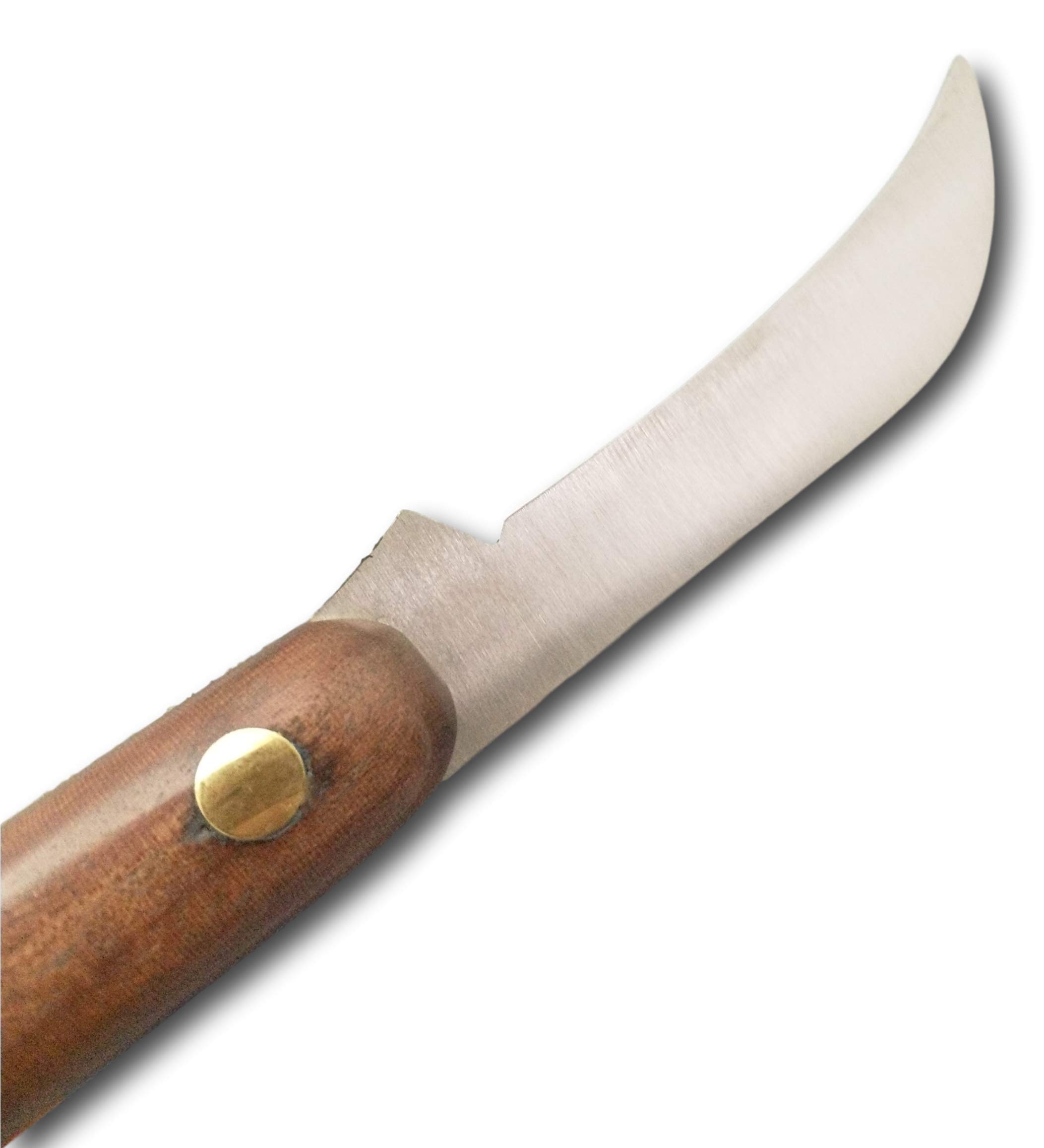 DUE BUOI COLTELLO DA INNESTO 247 L PER MANCINI - LAMA IN ACCIAIO AD ALTO TENORE DI CARBONIO