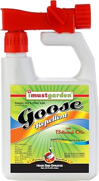I Must Garden Goose Repellent - Hose-End Protect Lawns/Lakefronts - 32oz | Protect Lawns/Lakefronts