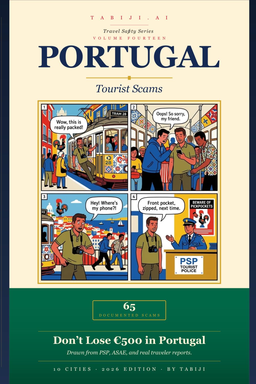 Portugal Tourist Scams 2026: 65 Real Scams Across Lisbon, Porto, the Algarve, Madeira & 6 More Destinations