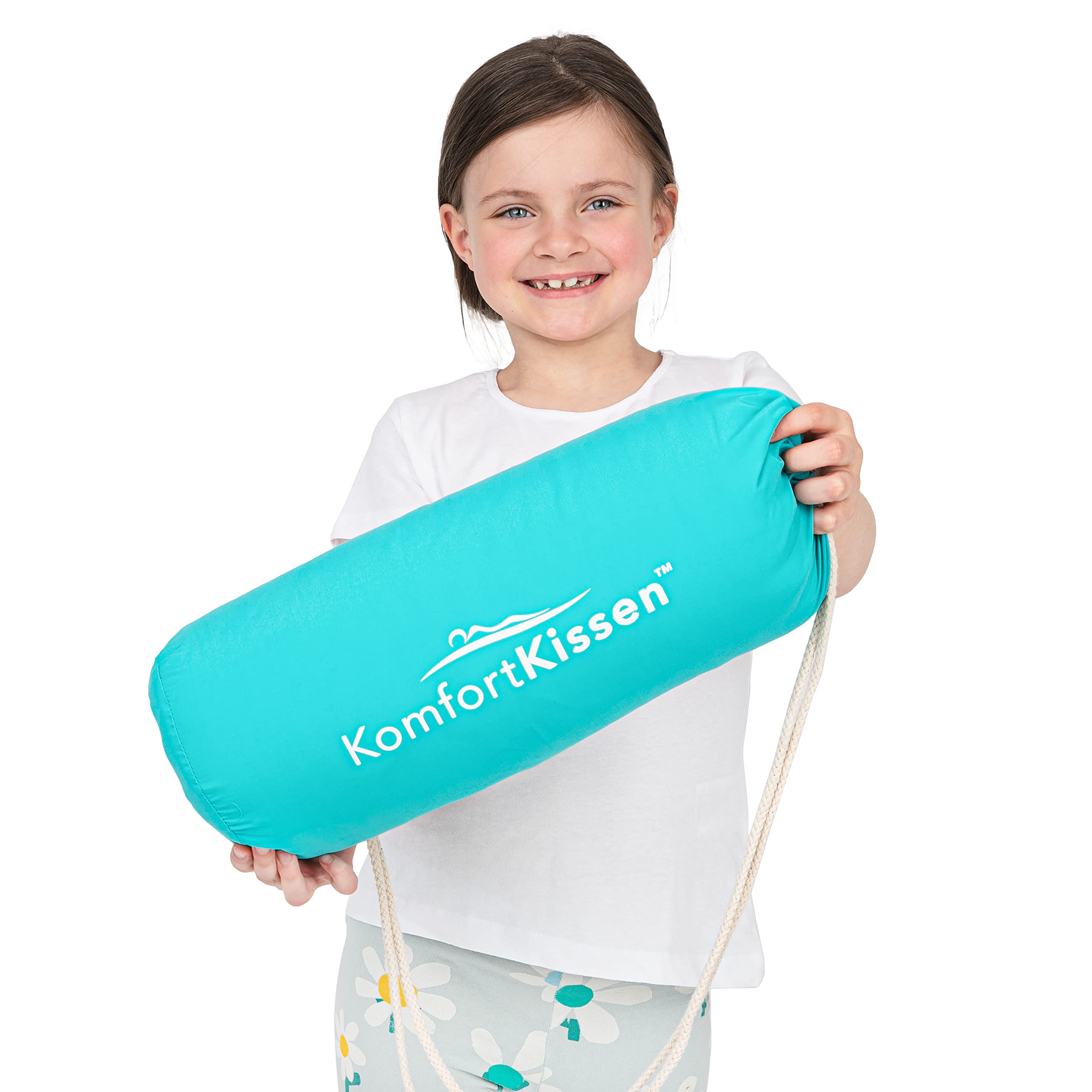 Cuscino Ortopedico per Bambini, Altezza 5 cm, con Federa in Bambù, in memory foam di Alta Qualità, Cuscino Cervicale per Bambini Piccoli, Rivestimento Termoregolatore (3 – 12 anni)