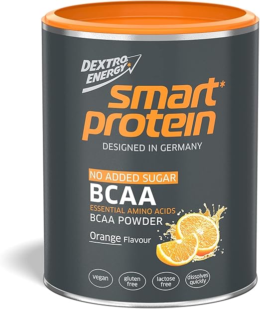 Dextro Energy Smart Protein BCAA Pulver mit Geschmack Orange
