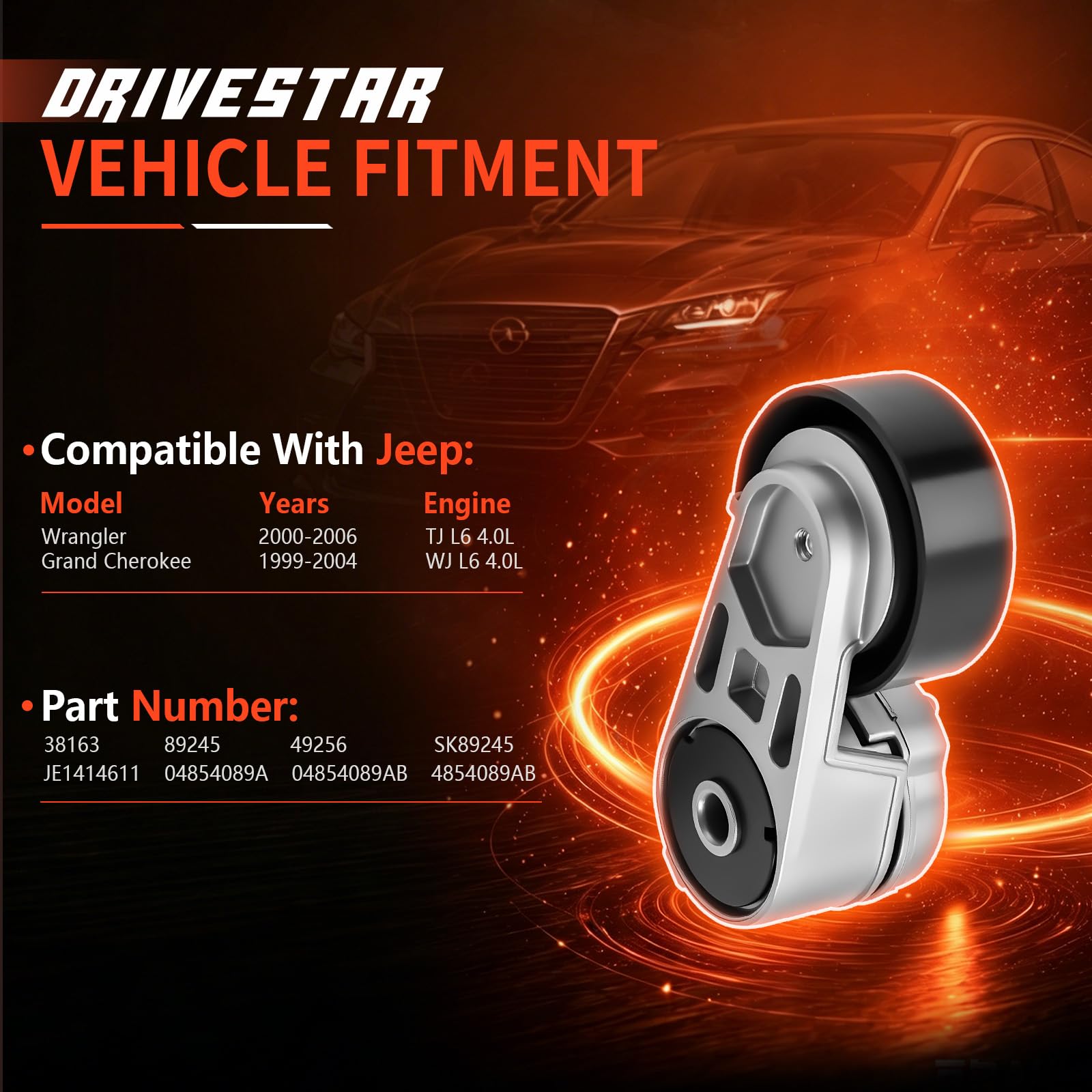 Amazon.co.jp: DRIVESTAR 38163 ベルトテンショナー プーリー付き