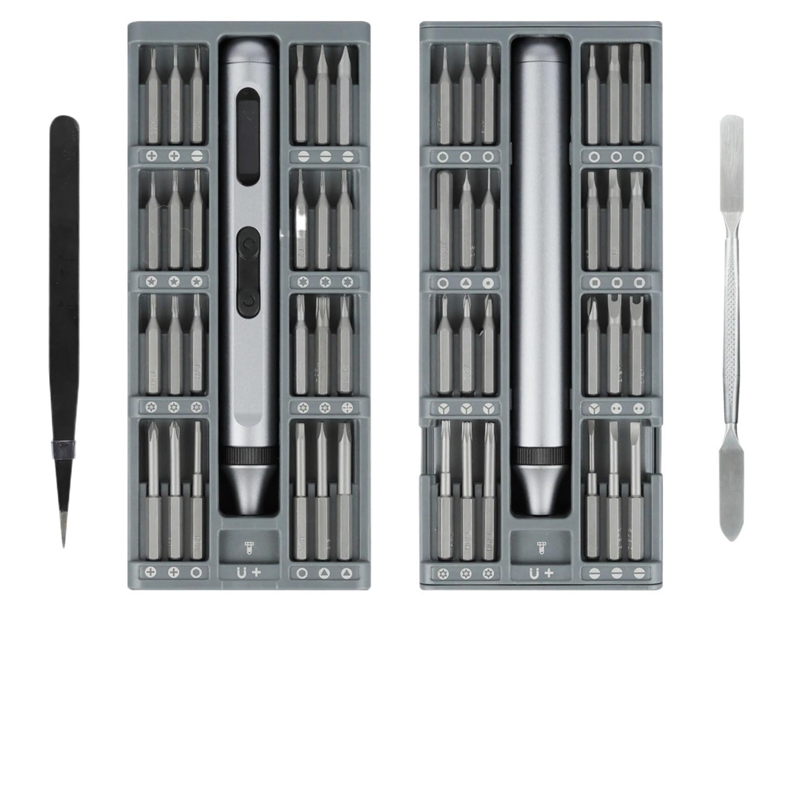 51 in 1 High Precision Electric Screwdriver Set Cordless Magnetic Phillips Torx Bits Professional Repair Tools LED 51