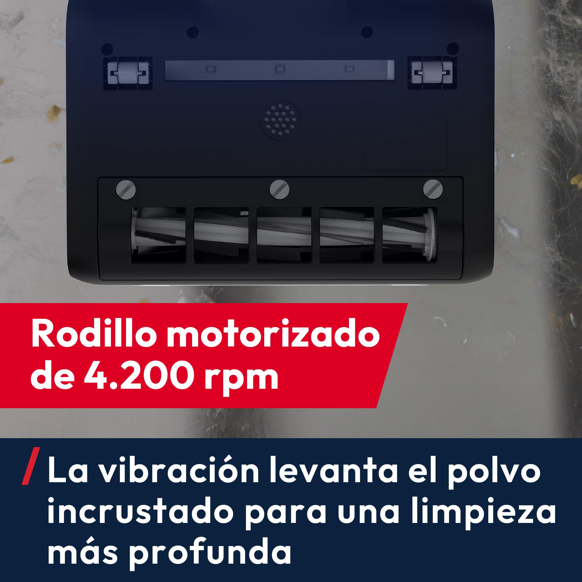 Hoover HMC5 Core Aspiradora de Mano para Colchones | 4 Funciones Auto | Beat&Roll, Aspiración, Luz UV y Secado, Ligera, Antiácaros para Camas, Sofás y Tapizados, 400W