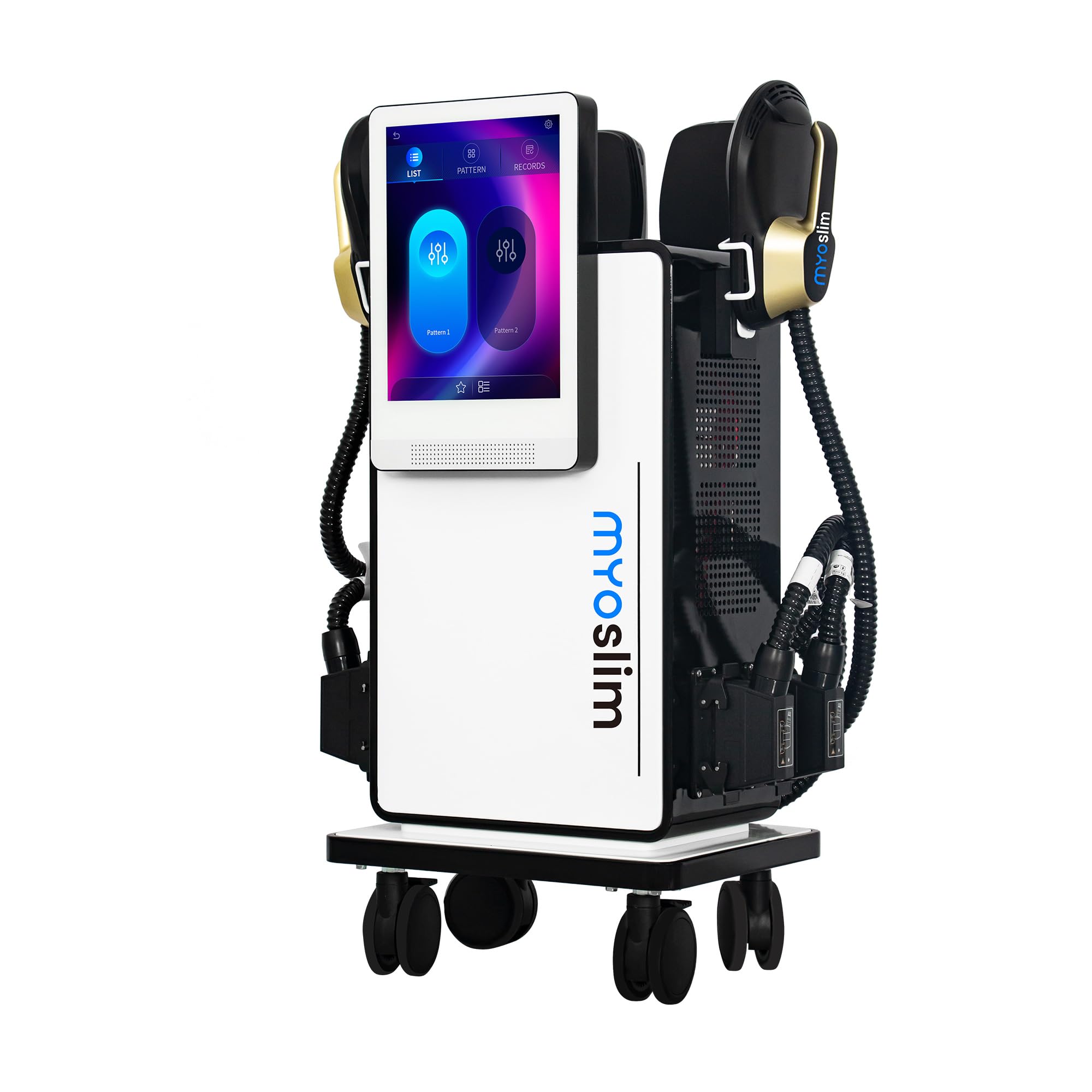 Dispositivo profesional de electroestimulación muscular para moldear el cuerpo: Un dispositivo de estimulación electromagnética que se utiliza para aliviar la rigidez muscular y reducir la grasa.