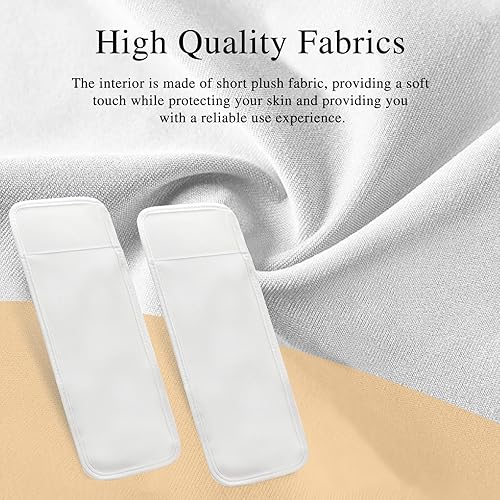 Miniatura 4 de Envoltura de aceite de ricino para pies, envoltura de aceite de ricino orgánico reutilizable para pie de tiroides promueve la circulación, alivia la