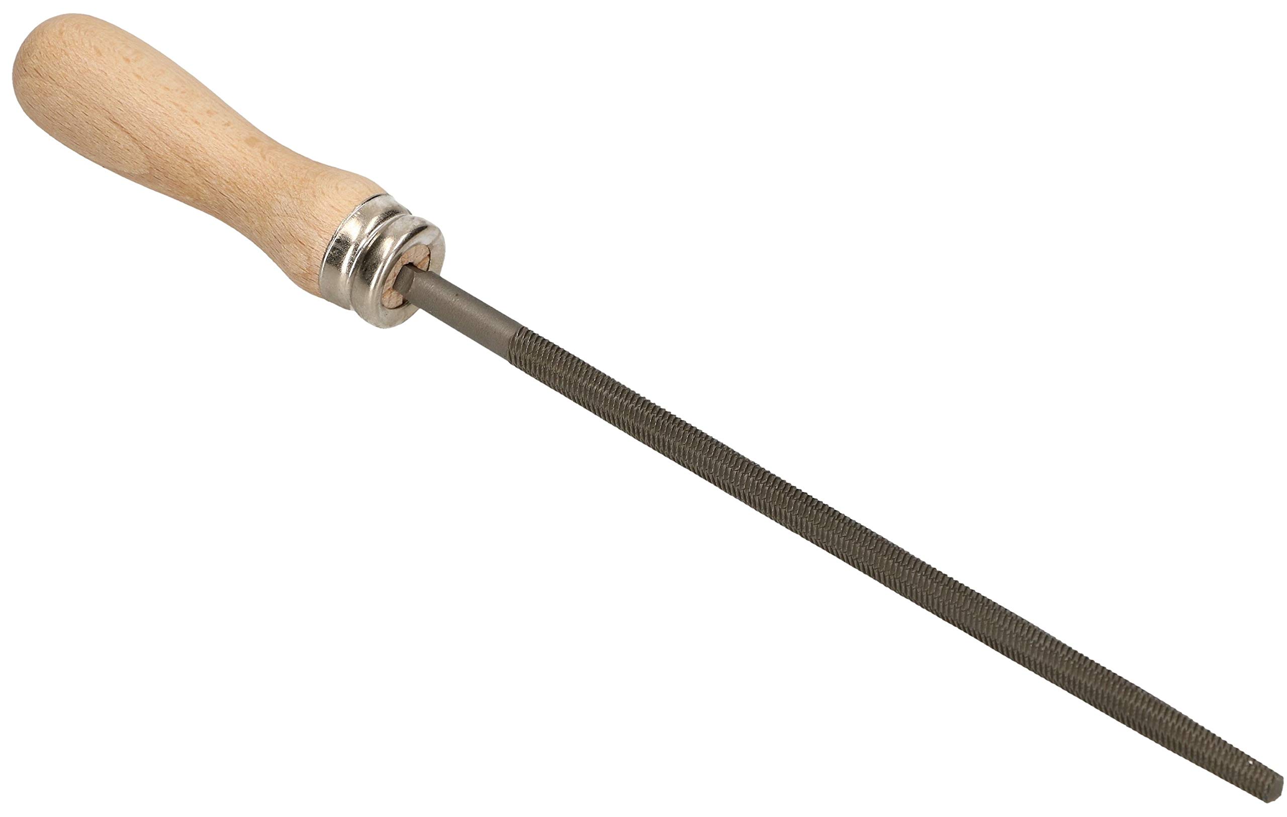 KOTARBAU® Lima Redonda 150 mm, Lima bastarda, Lima de Mano, Lima para Metal, Lima para procesamiento de Metal, Lima de Acero al Carbono, Lima de Taller, Lima Metal, Lima Grado Grueso