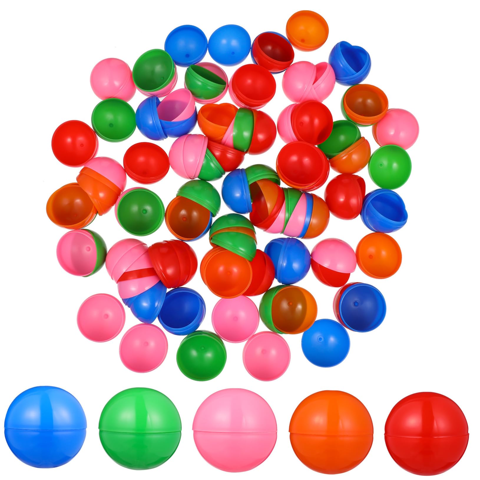 GOOHOCHY 4cm Balls Game Pong Balls Numbers 5 Mixed Colors Perfect for Boys and Girls Toy Party