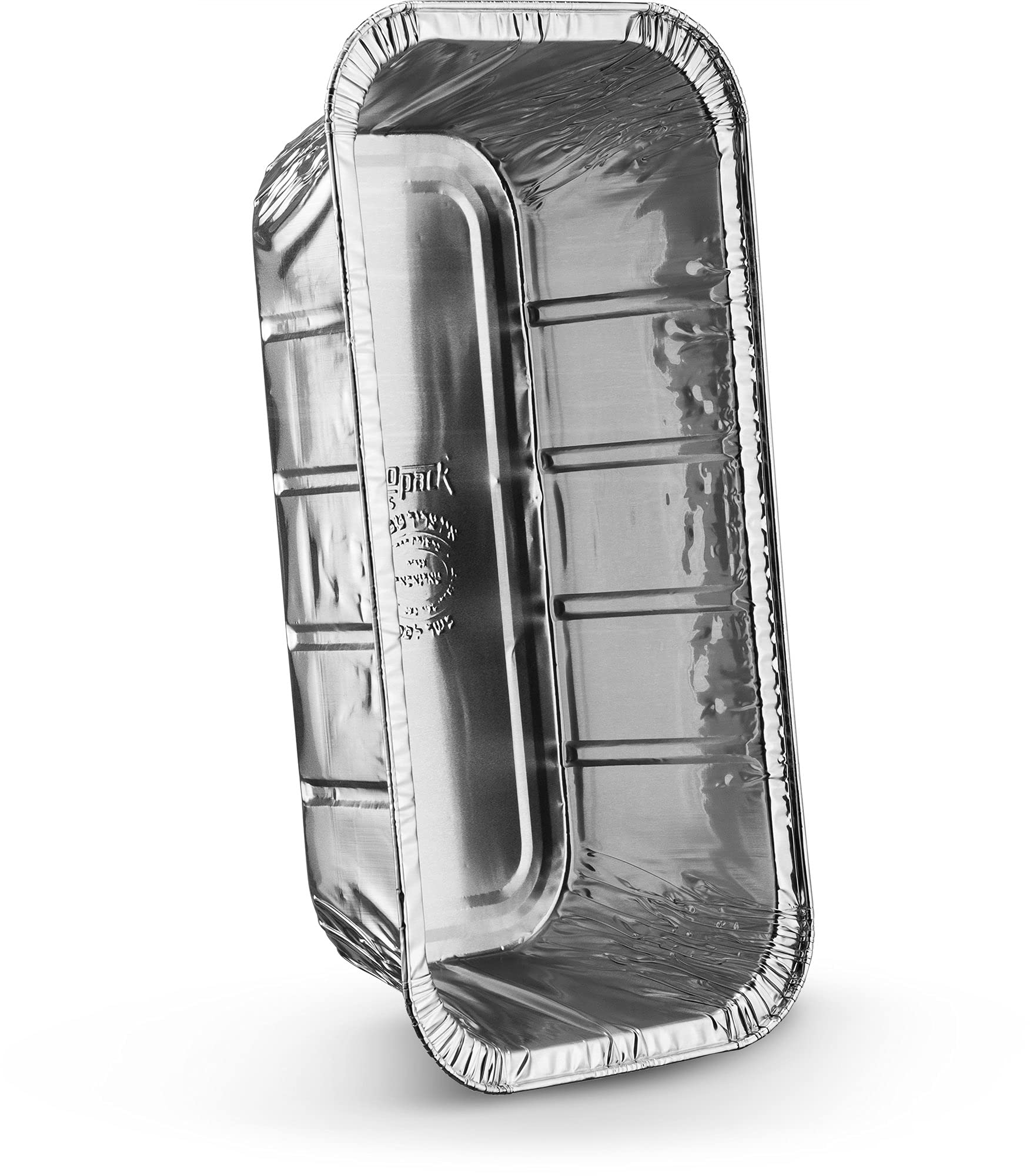Propack [20 Pack - 5lb Loaf Size Disposable Aluminum Foil Meal Prep Cookware Loaf Pans 12.5"x6.5"x2.5", Oven, Toaster, Grill, Cooking, Roasting,