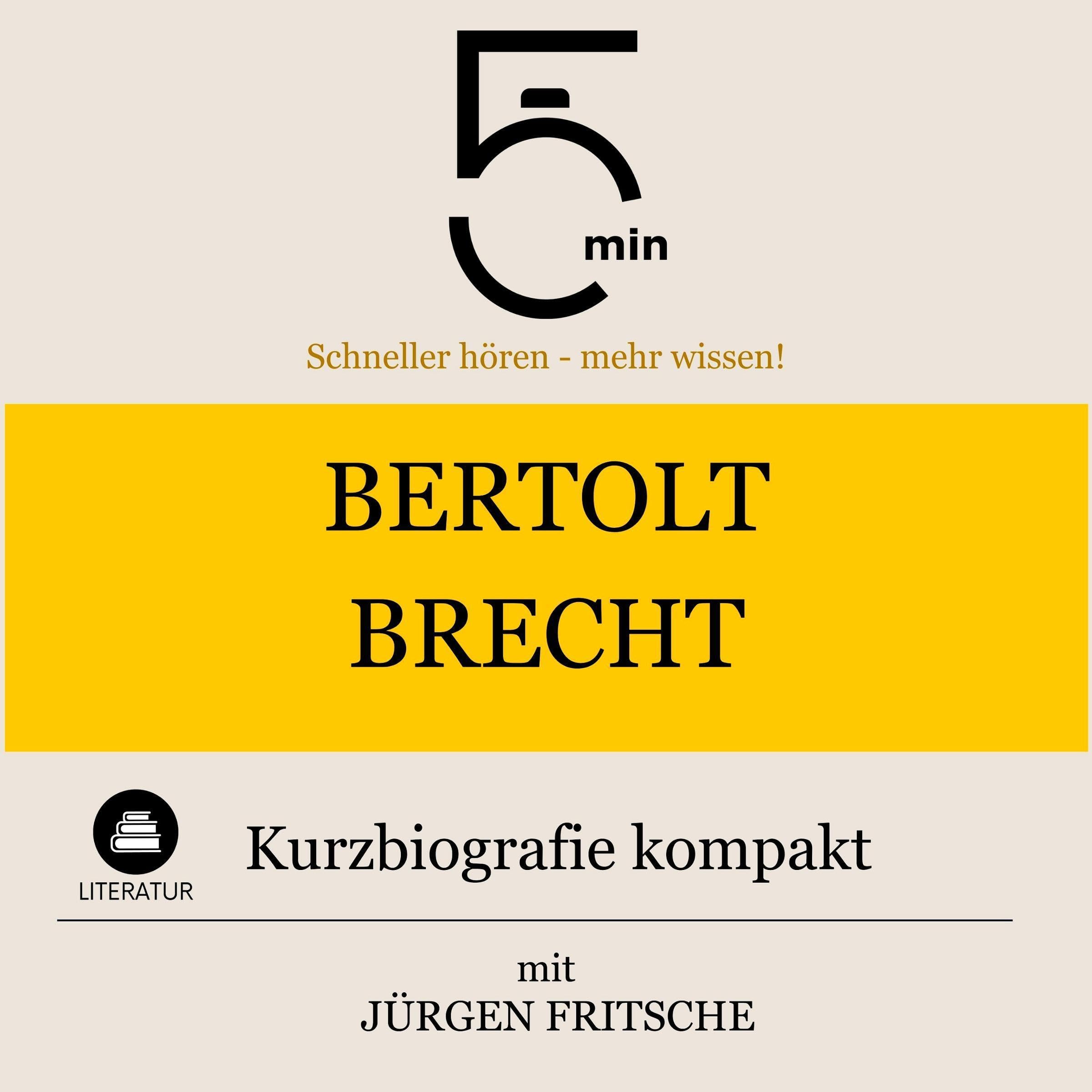 Cover art for Bertolt Brecht - Kurzbiografie kompakt