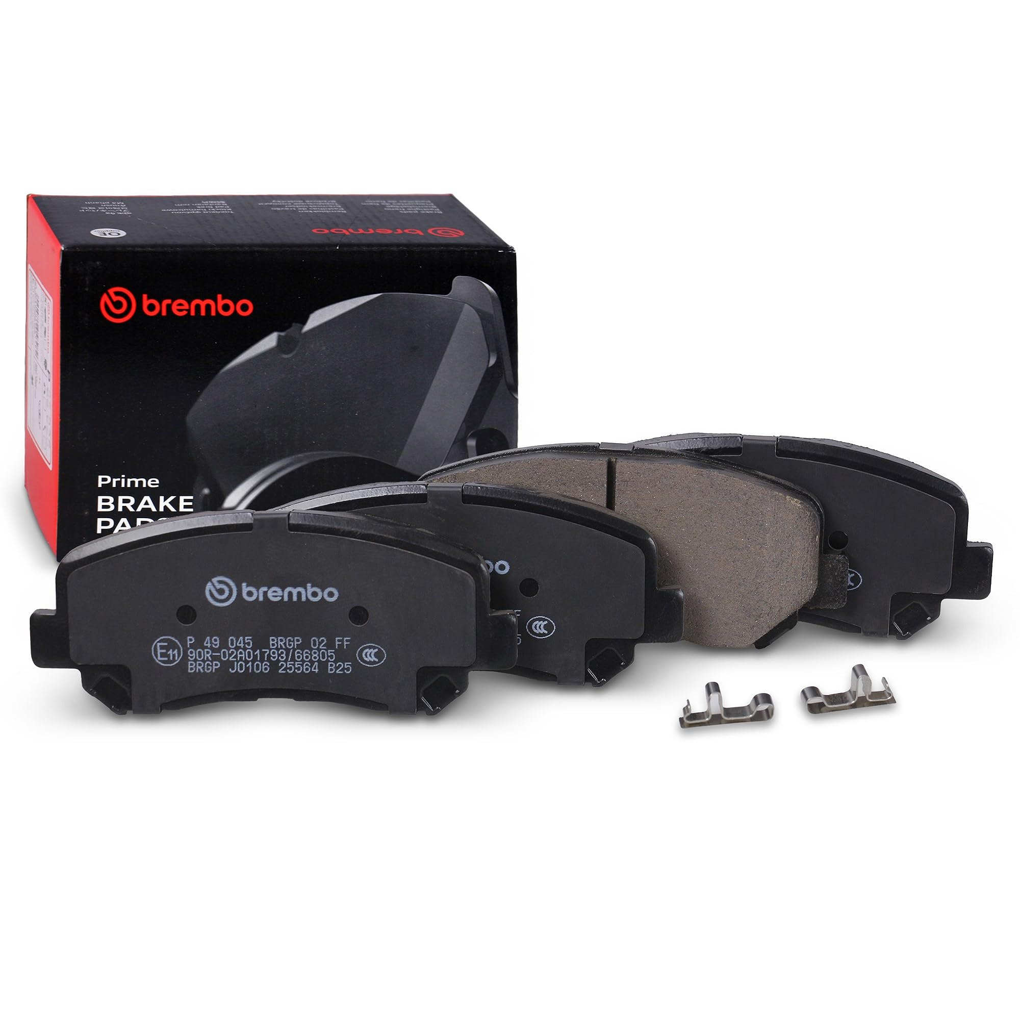 Pastillas de freno Mazda CX-5 (KE, GH) + CX-5 (KF) delanteras | P 49 045 compatible con CX-5 (ke, Gh),cx-5 (kf)