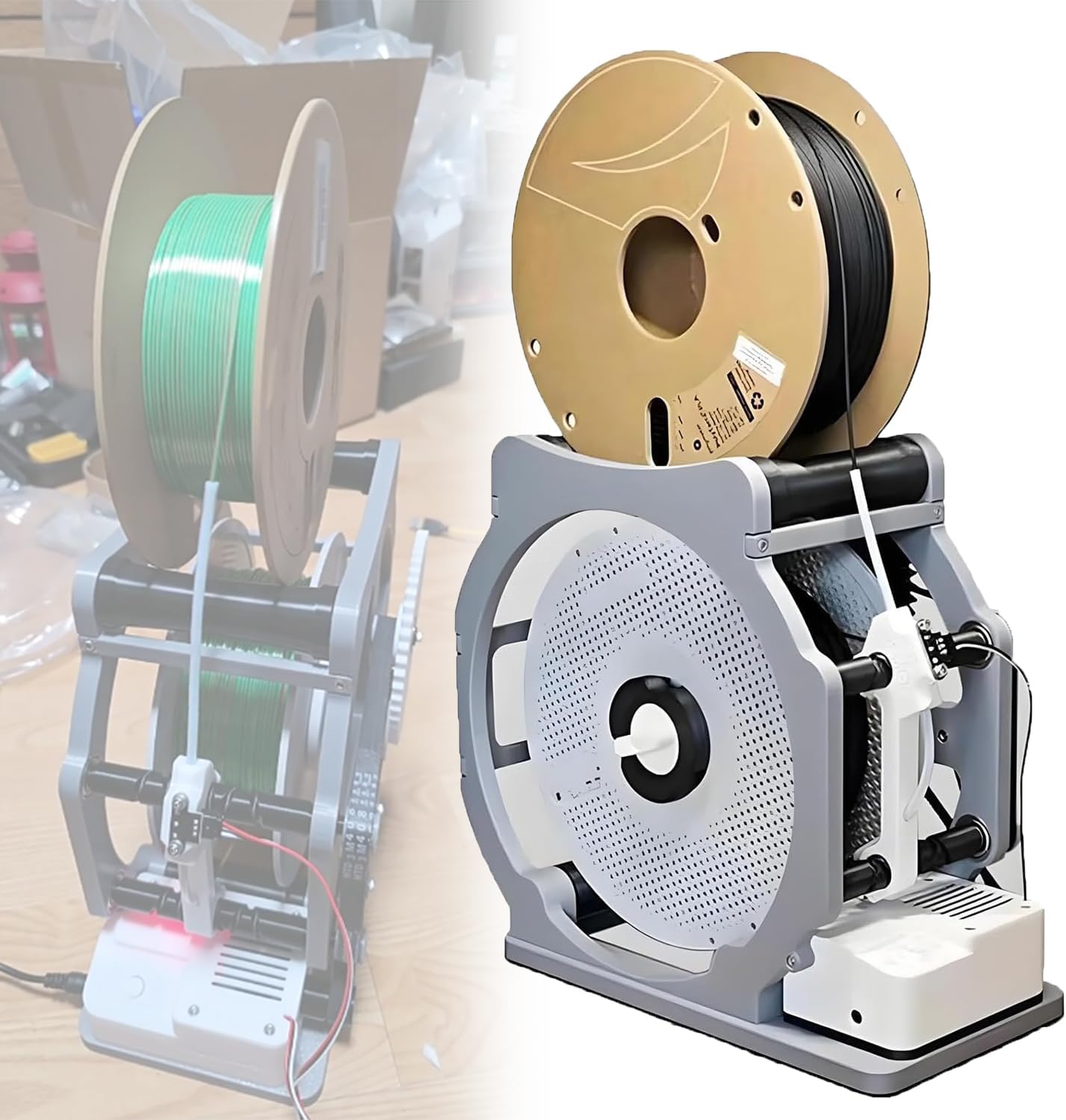 Auto 3D Filament Respooler, Electric Industrial Filament Respooler ...