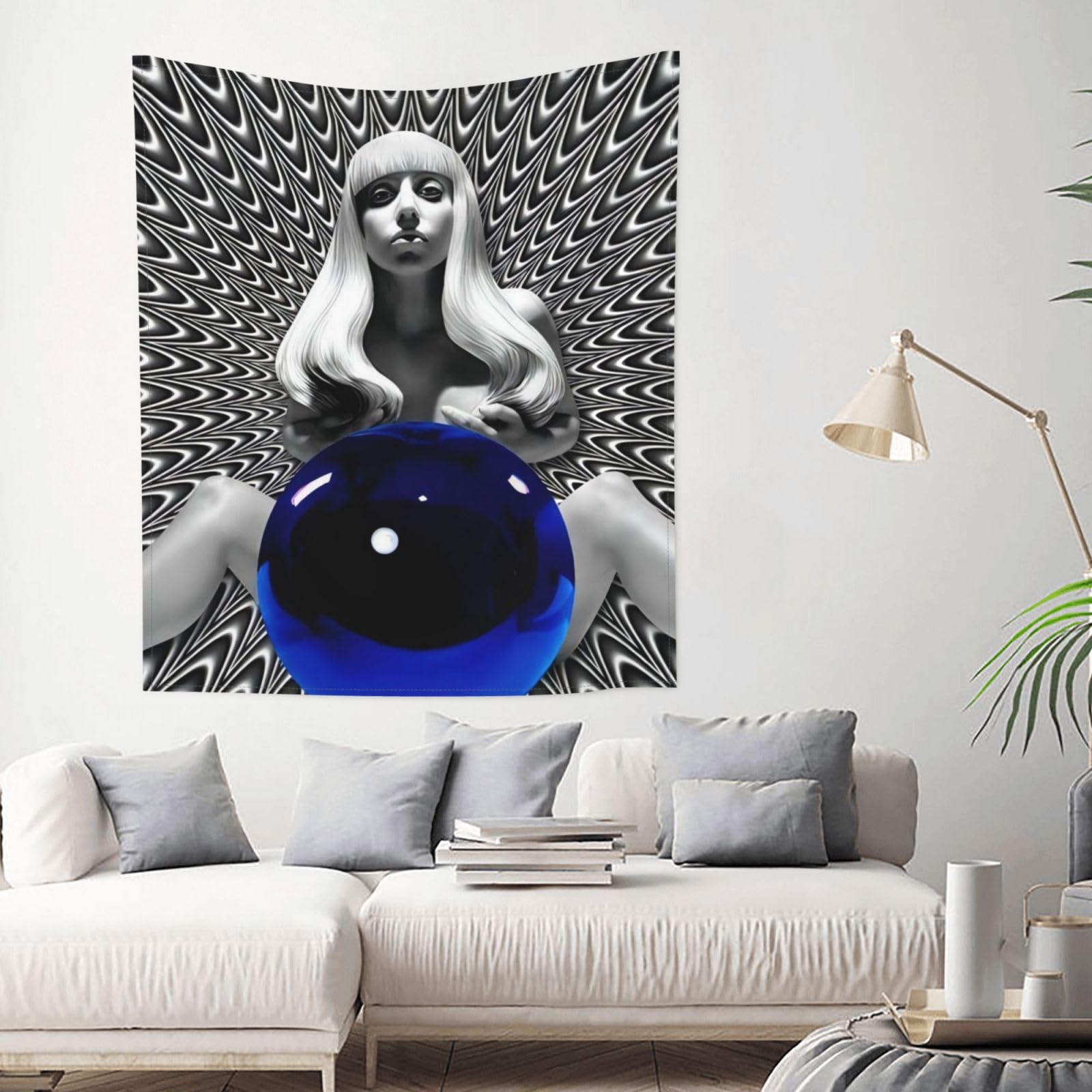 ladygaga タペストリー　au 非売品　ガガ　レディーガガ Amazon.co.jp: ladygaga タペストリー au 非売品 ガガ