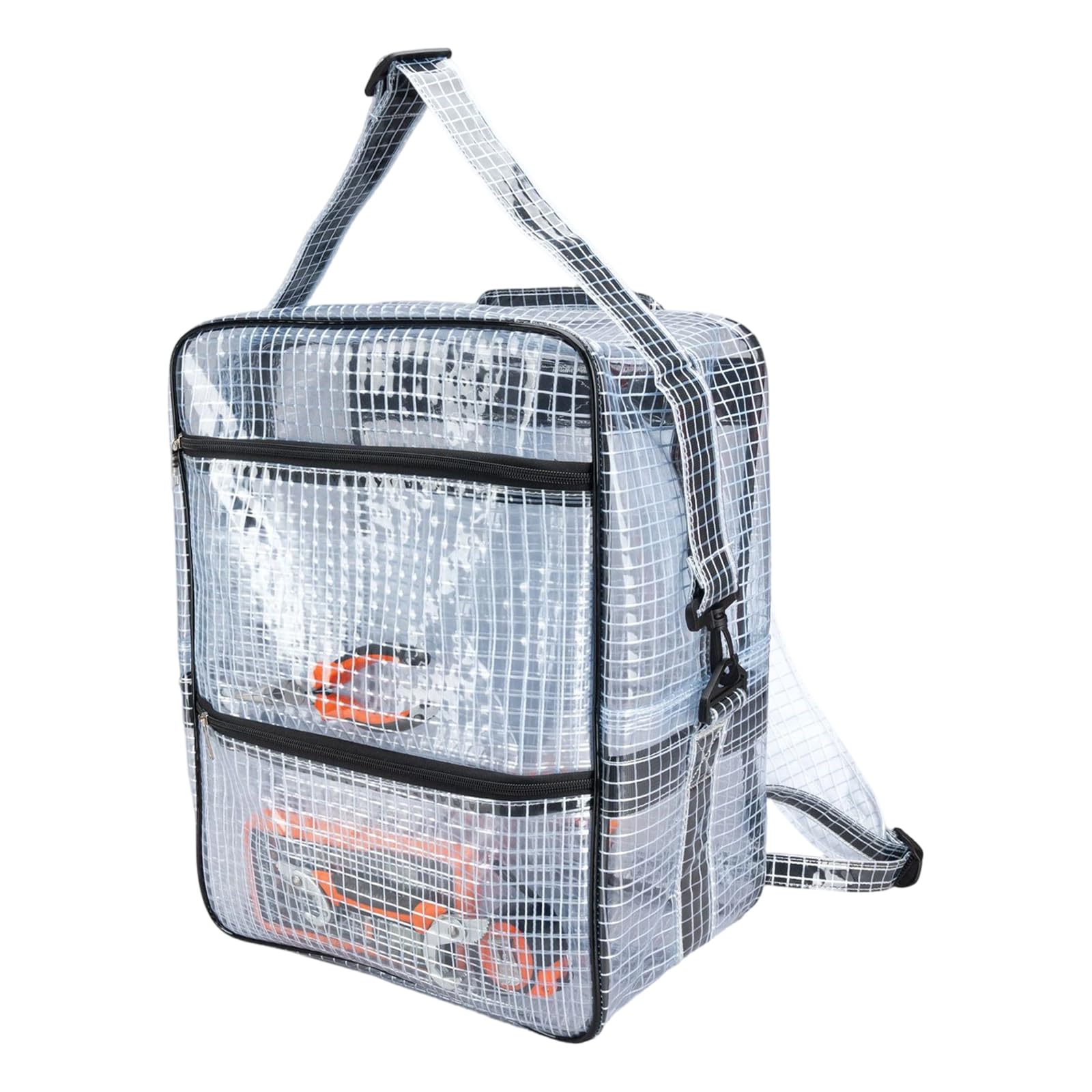 18 Inch Esd Anti-static Clear Pvc Backpack, Cleanroom Engineers Tool Bag Computer Bag Put Computer Tool Working in Semiconductor Cleanrooms