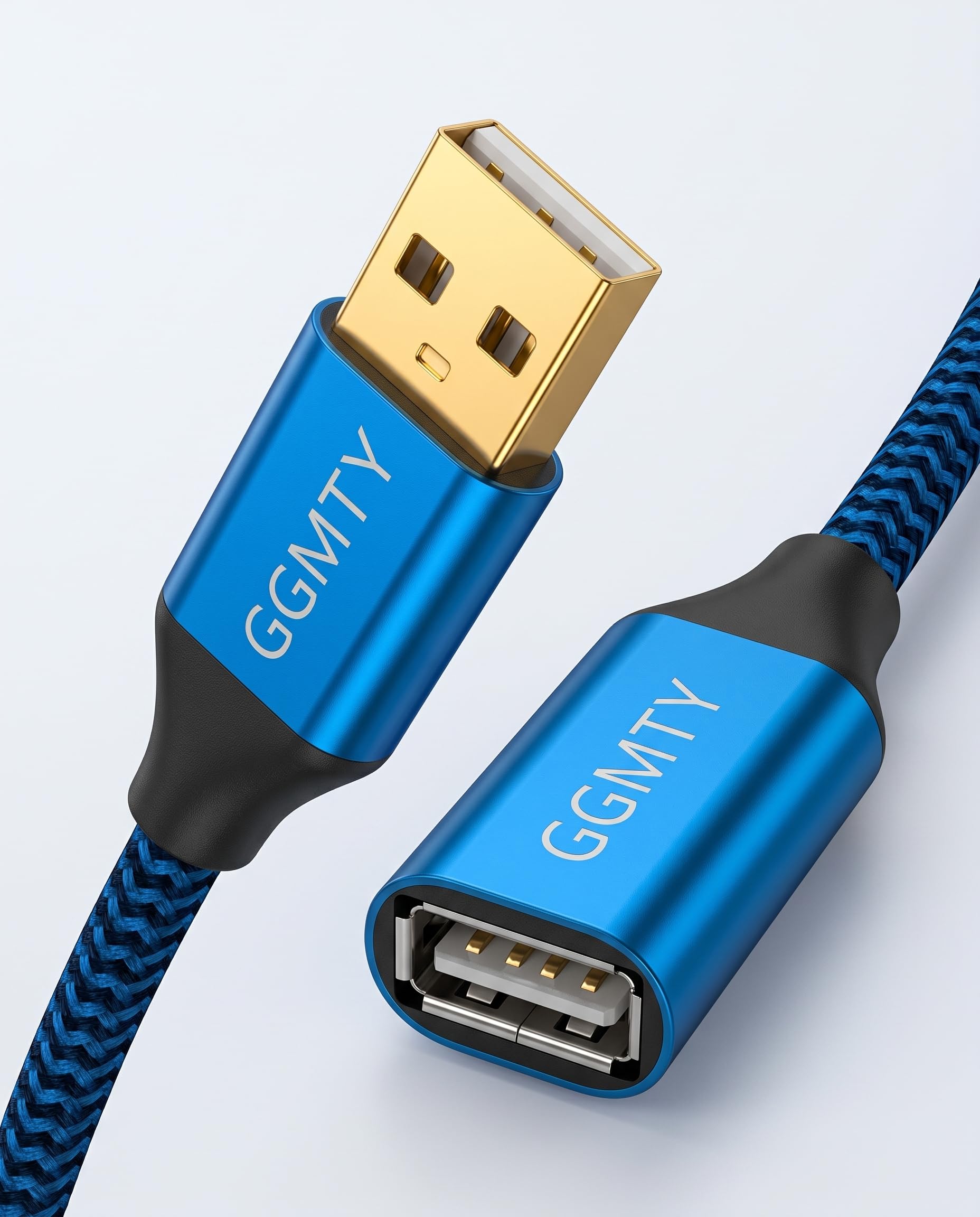 Câble d'extension USB 2.0 actif 10 m, USB-A mâle vers femelle
