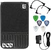 Digitech Dod Mini Expression Pedal - حزمة مع 2 كابلات التصحيح ، 6 اختيارات دنلوب ، وإمدادات الطاقة